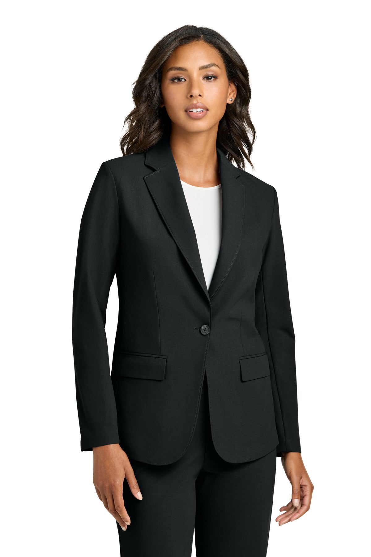 Mercer+Mettle® Women's Capital Tech Blazer MM3033 - Deep Black