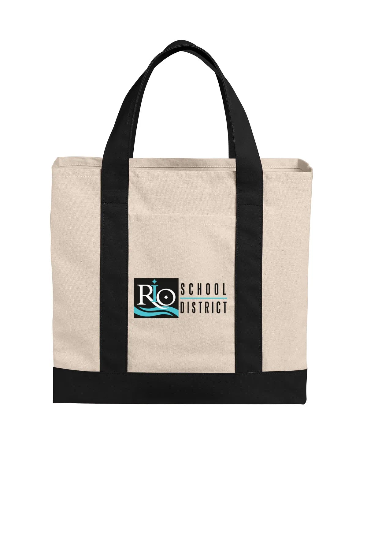 Port Authority® Cotton Canvas Two-Tone Tote BG429